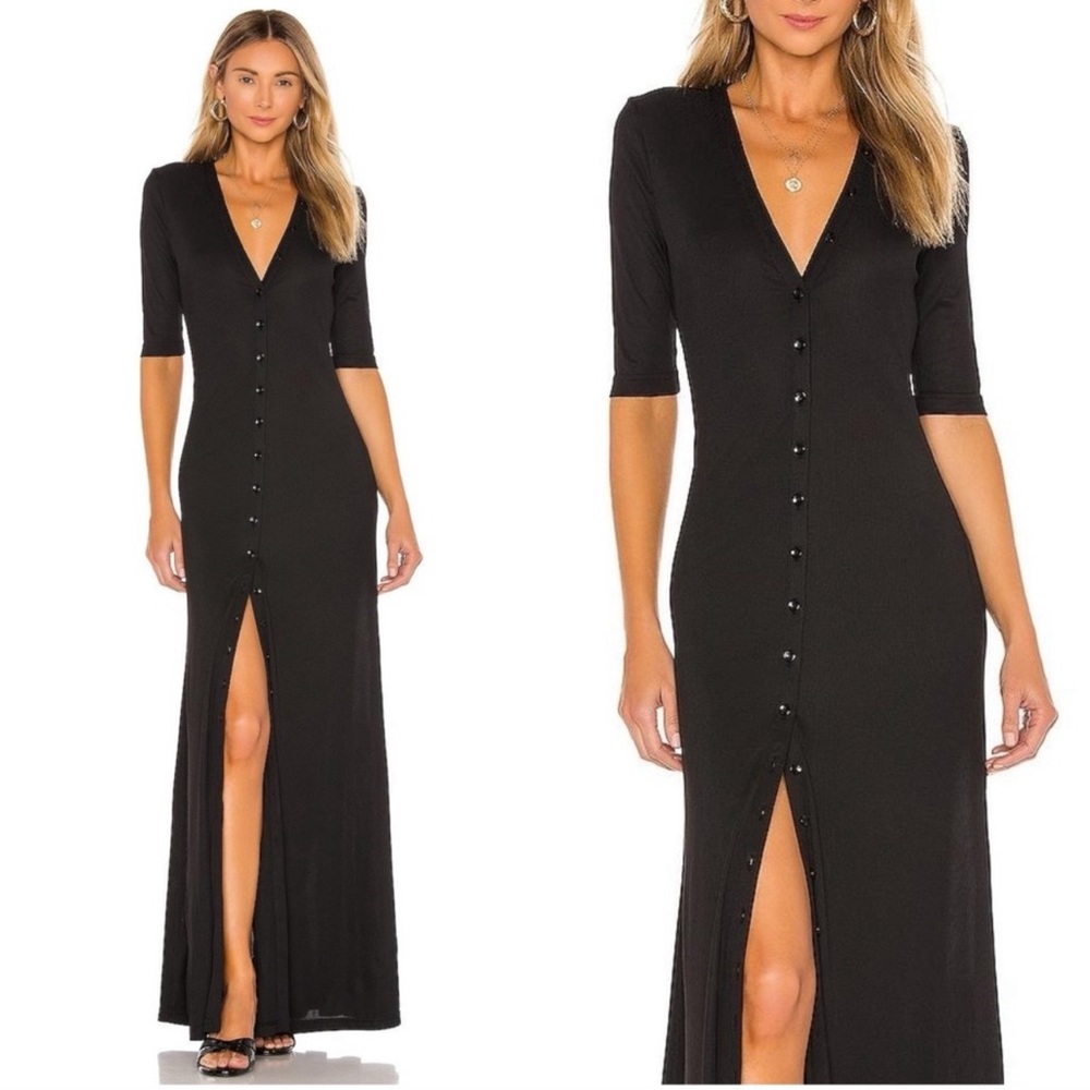 L’academie Long Buttoned Dress